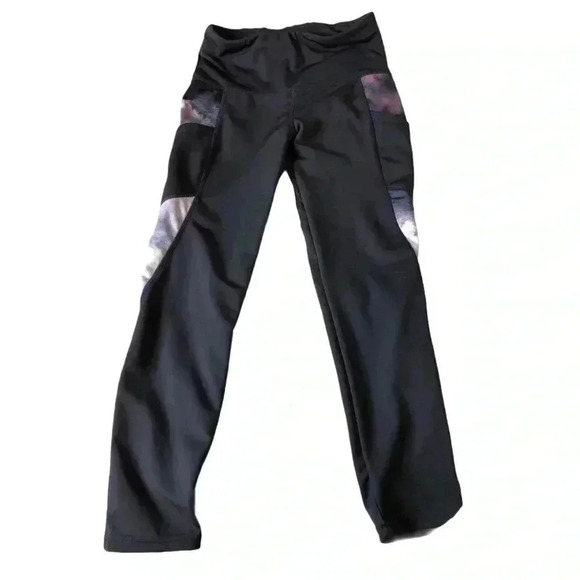 BSP Womens Active High Rise Waist, Cloud print,  with pockets - Picture 7 of 13